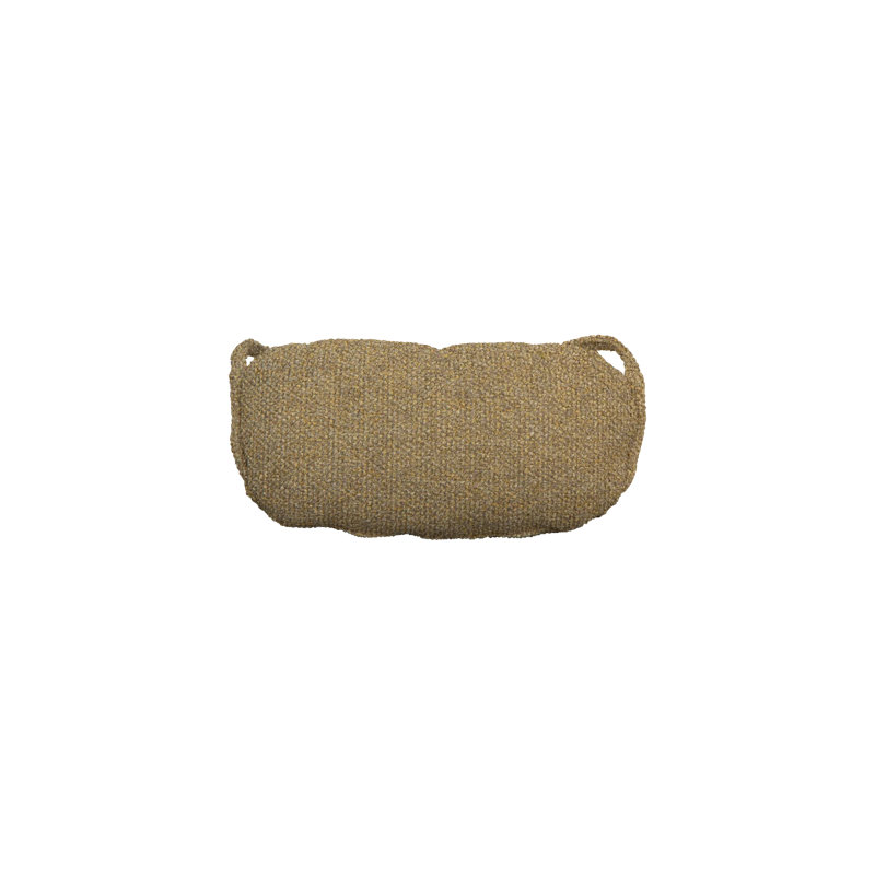 Hive Neck Cushion, Turmeric Yellow