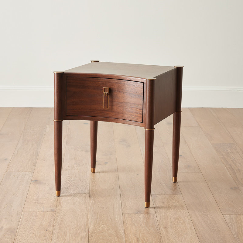 Solid Wood End Table