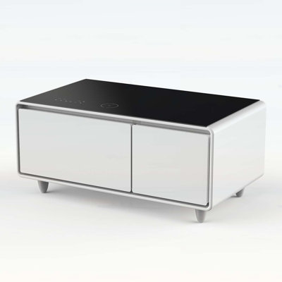 Modern Smart Coffee Table with Built-in Fridge