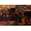 Tapis noir Teimani 3 pi 8 po x 6 pi 6 po