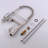 Commercial Kitchen Faucet Pull Down Sprayer ,Single Handle Kitchen Sink Faucet
