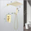 Système de douche de pluie mural de 12 pouces-125774774