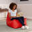 Trule Juniper Premium Faux Leather Classroom Bean Bag Chair-1834417084