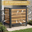 Panneau d'intimité en bois massif Premium Premium-1878184460