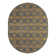 Glam Geometric Gray/Gold Area Rug