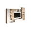 Fitted Wall Raleigh, Modular Tv Stand For Living Room With Wall Units And Display Cabinets