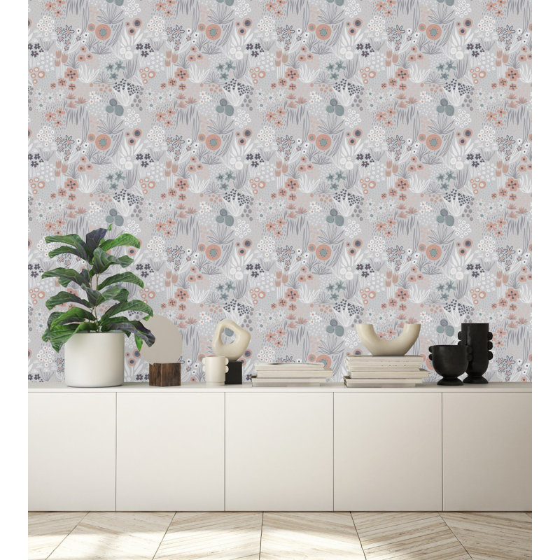 Carreau de papier peint l 25 po, L 2,09 pi x L 10,42 pi