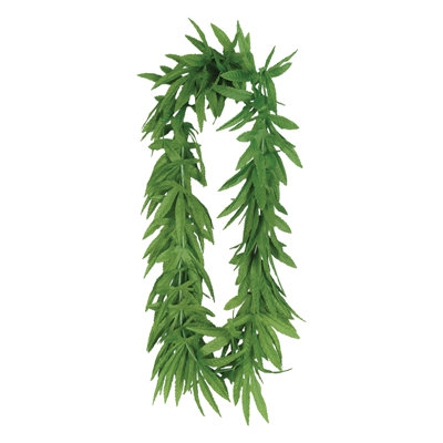 Feuille de fougère tropicale Lei - paquet de 12