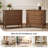 Vintage 28.3''W 3-Drawer Solid Wood Nightstand with Built-in Outlets and Pull-out Shelf, Fully Assembled-2021801617