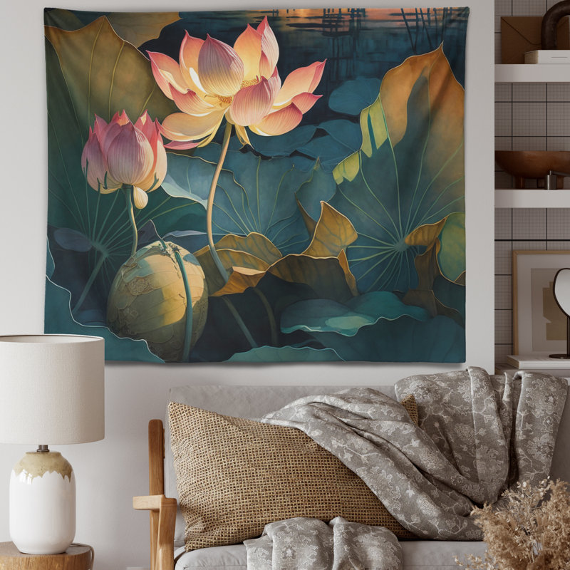 Polyester Tapestry, 32" H x 39" W