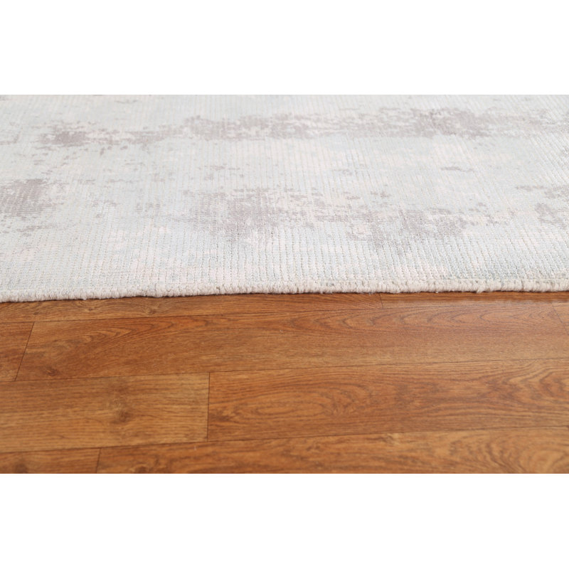One-of-a-Kind 8'0" X 9'10" New Age Silk Area Rug in