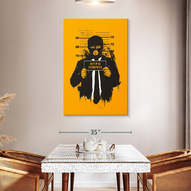 Leisha NYPD Print, 48" H x 32" W