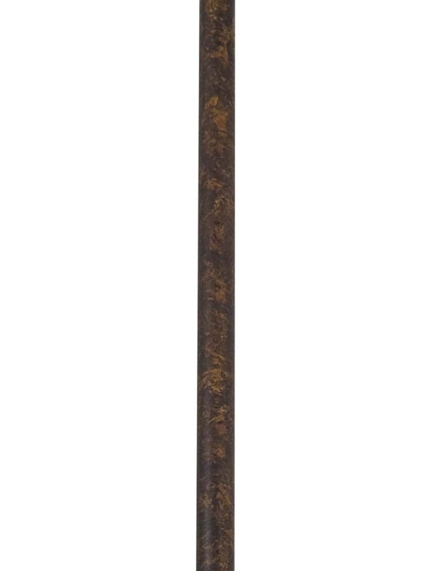 Ceiling Fan Downrod, Mottled Copper/Gold Highlights, 48" H x 0.75" W x 0.75" D