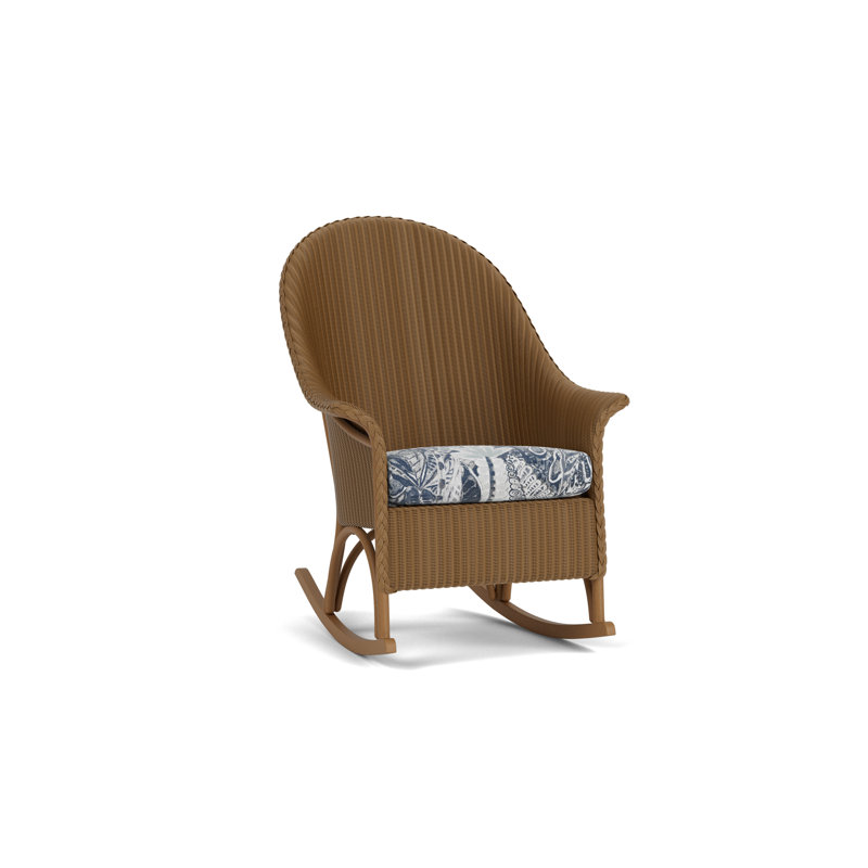 Loom Outdoor Rocker Chair, Canvas Natural, Linen