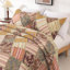  Ensemble de courtepointe réversible 100% coton antique 3 pièces-1181287930-1164069438