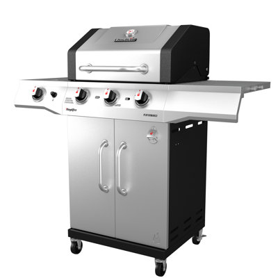 Armoire pour barbecue au propane à 3 brûleurs avec brûleur latéral Charbroil Performance Series