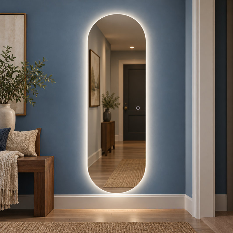 Oval Wall Mirror