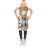 No Pattern Bib Apron