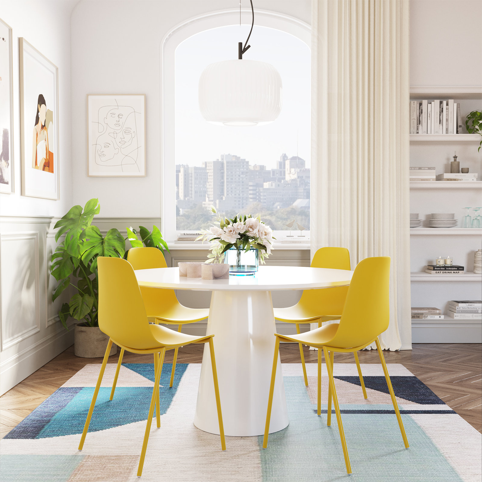 Isla Dining Chair, Sunburst Yellow