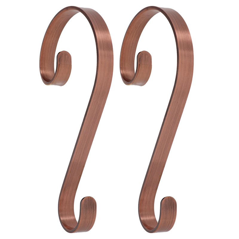 Stocking Holder, Brushed Copper