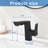 Smart LED Bathroom Faucet - Temperature Digital Display, Pull Down Sprayer for RV and Home Sinks-115811062