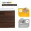 Ensemble de meuble-lavabo simple mural 18 "Aether-1474960923