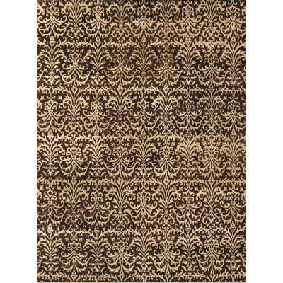 Metro Wool Damask Indoor Rug