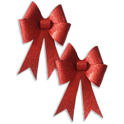 18" Glitter Bow