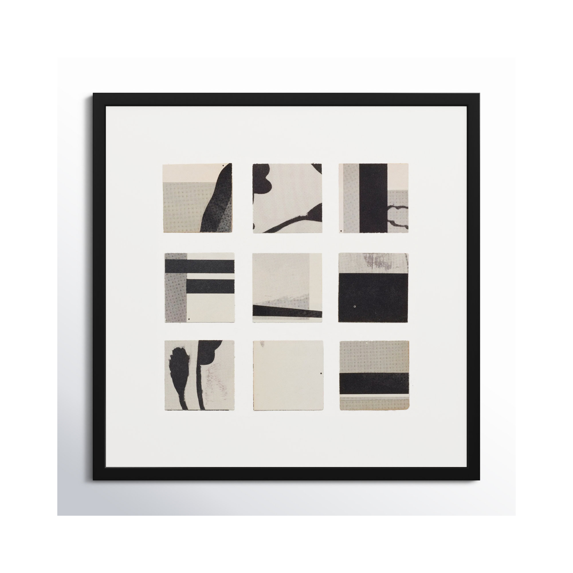 Pinpoint, 44" H x 44" W x 1.25" D, Black