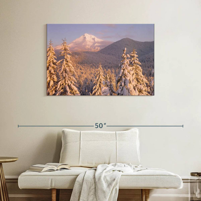 Alvord Mount Wood Winter, 26" H x 39" W