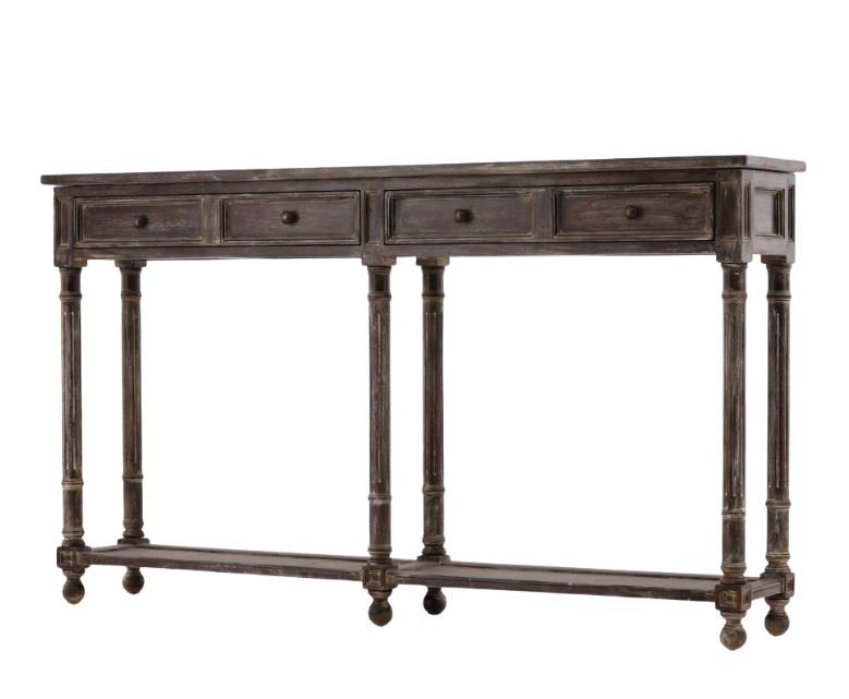 57.25'' W Solid Wood Console Table