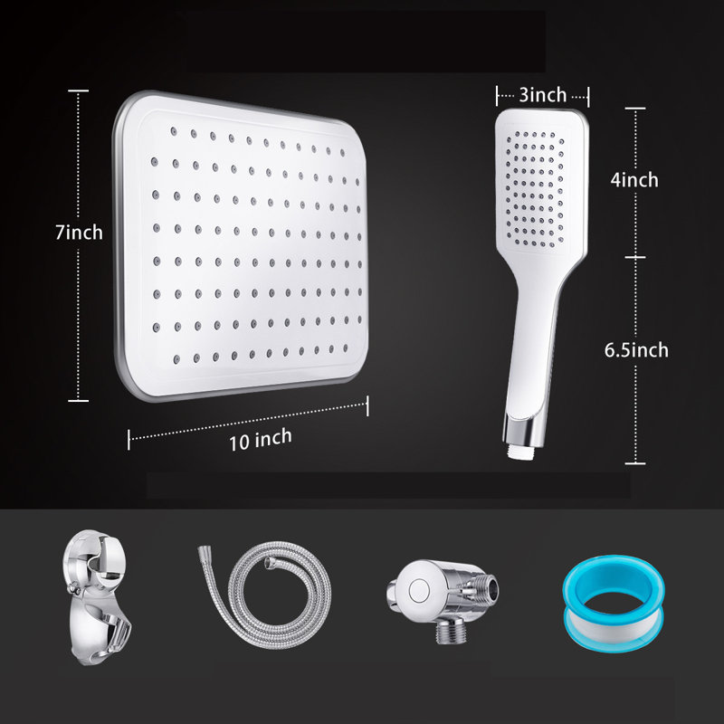 Pomme de douche double multifonction