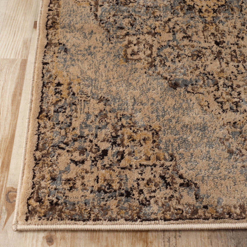 Nakaylah Damask Rug, Runner 2'6" x 8'