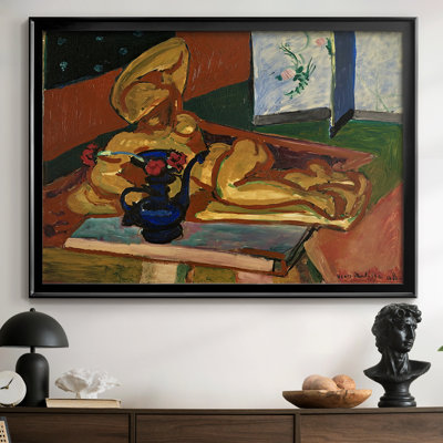 Nu inclinable (Nu couché) - Henri Matisse - Toile tendue avec châssis, 1946
