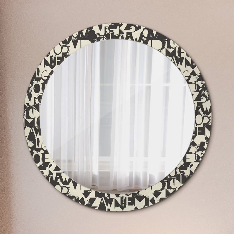 Huldar Glass Flat Wall Mirror