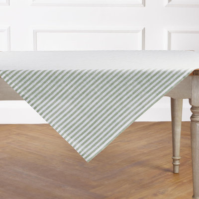 Amalfi Stripe - 100% Pure Linen Table Throw