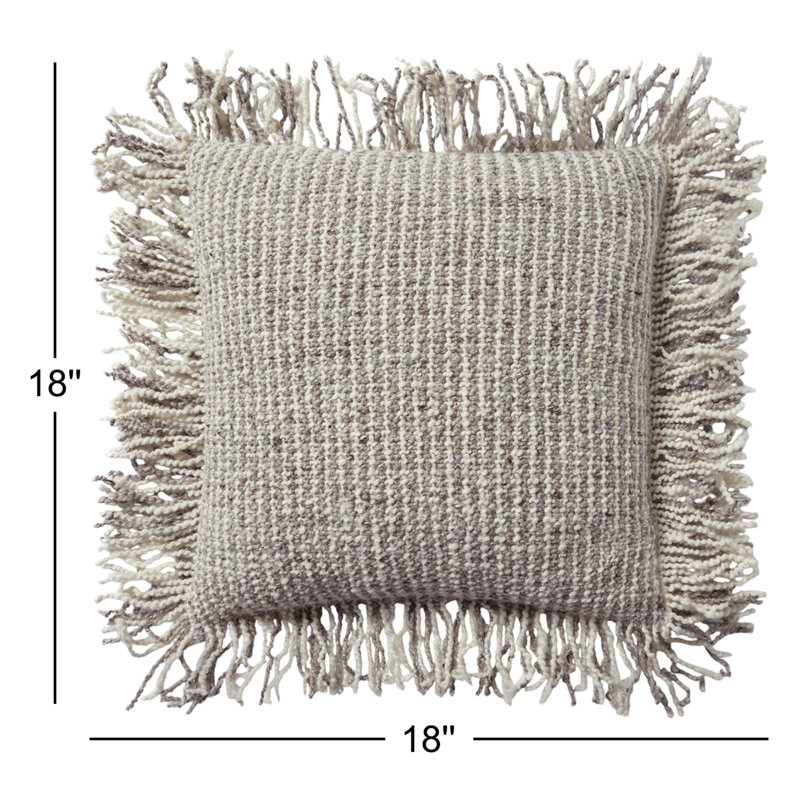 Coussin Vilano, Brun, Vers le bas