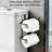 Tank Mount Toilet Paper Holder