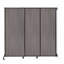 Cloison pliante murale à grain de bois de 8 pi 4 po-86913649-90564671