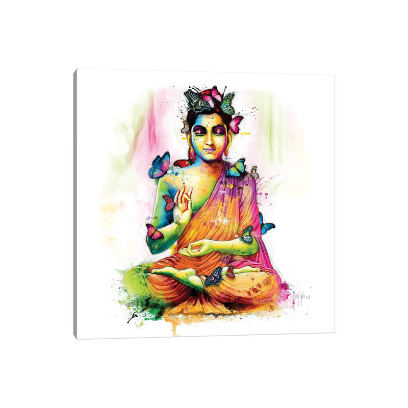 Siddharta by Patrice Murciano - Wrapped Canvas Gallery-Wrapped Canvas Giclée, 30.48 cm H x 30.48 cm W