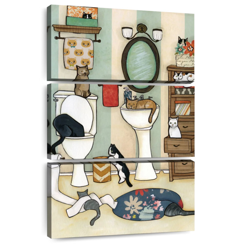 Brampt The Big Black Cat, 65" H x 42" W