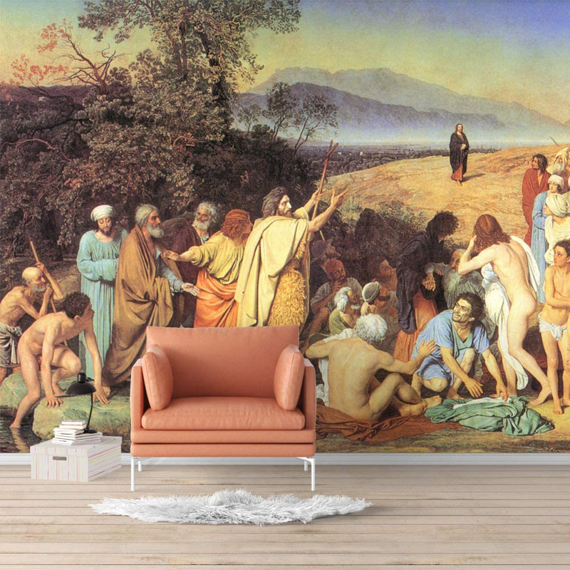 Famous Painting Peel & Stick Border, 100" L x 144" W