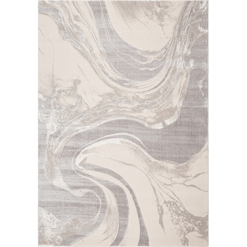 Charona Abstract Flatweave Indoor / Outdoor Area Rug, Rectangle 120 x 170 cm
