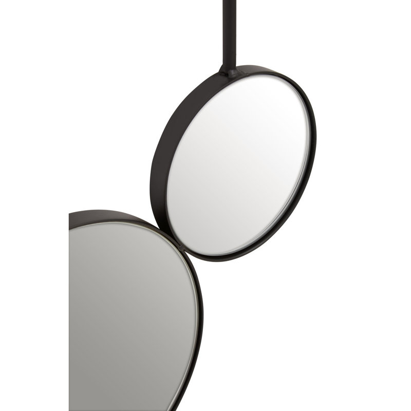 LaKeshia Metal Flat Wall Mirror