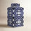 Zeppelin Geometric Porcelain China Jar