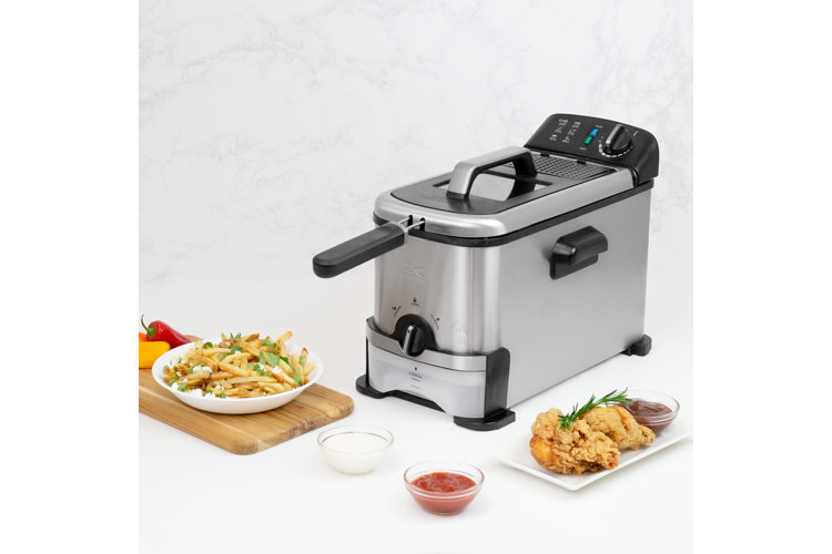 Hamilton Beach 35042 5L Oil Capacity Deep Fryer with Easy-Pour Oil