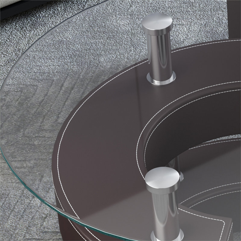 Table de bout avec rangement Daralyn
