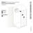 Aurora 32 in. x 78 in. Fully Frameless Fluted Radius Single Fixed Shower Panel-93933415-102975751