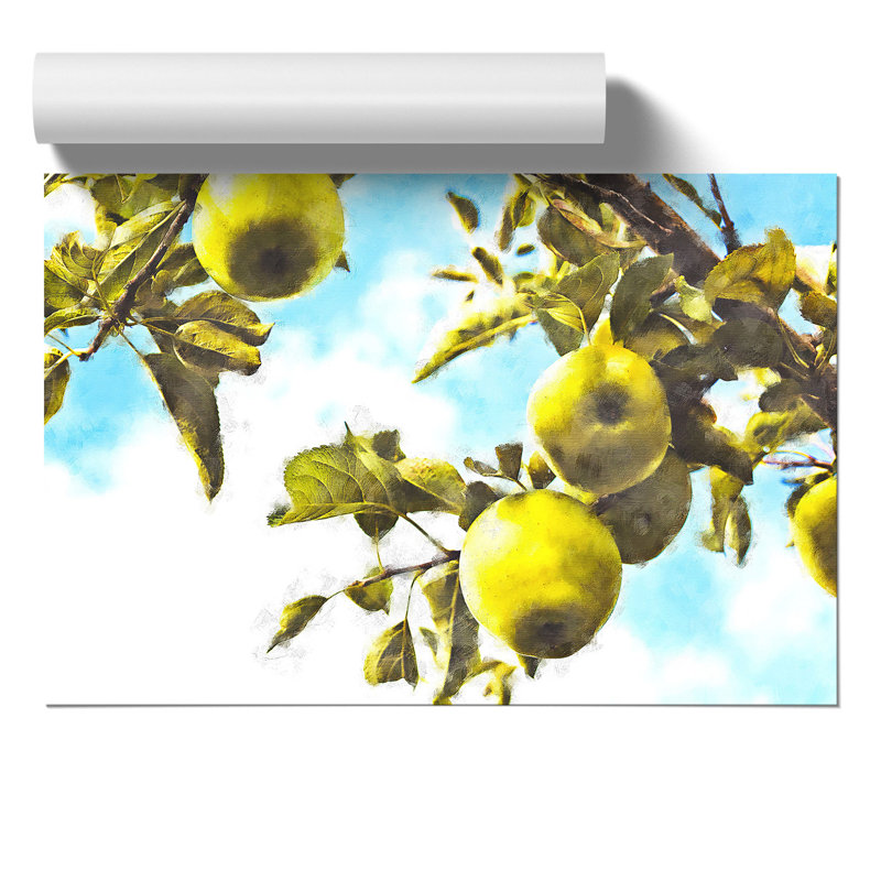 The Apple Tree - No Frame Print, 30cm H x 42cm W x 0.1cm D