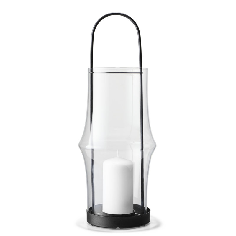 Arc Lantern, 15.4" H x 6" W x 6" D